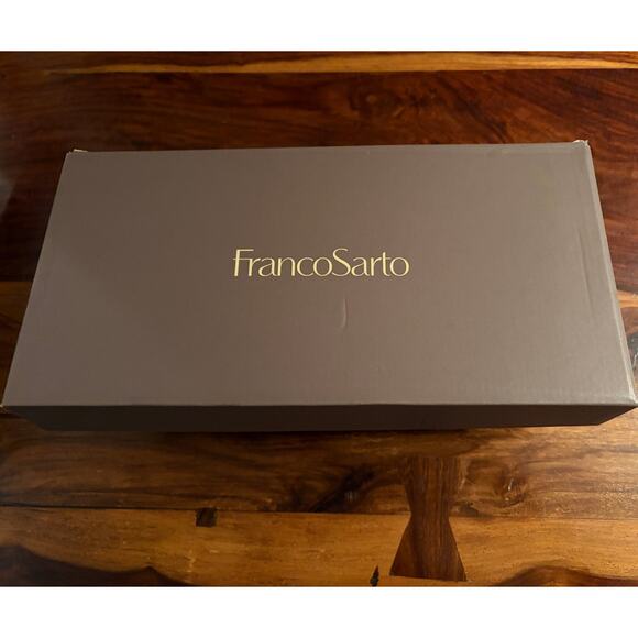 Franco Sarto Tinsley Mary Jane Flats Black Patent 9.5 Wide New In Box - Picture 8 of 8